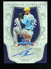 2024 Panini Crusade TAJ BRADLEY Rookie Apprentice Signatures AUTO Twins RC SP