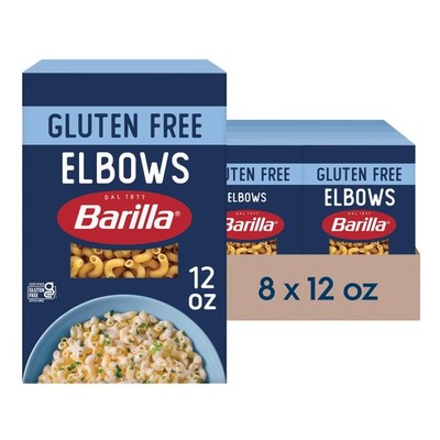 BARILLA Gluten Free Elbows Pasta, 12 Ounce (Pack of 8) - 12 