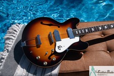 Epiphone by Gibson Casino 2002 VS Vintage Sunburst Korea Peerless Pro Setup