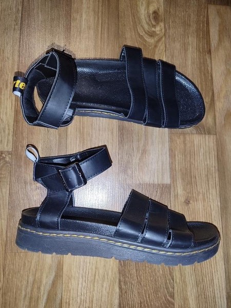 Women Dr. Martens Heels Black 40 #7L37
