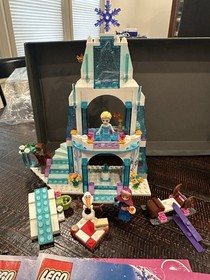 LEGO Disney: Elsa's Sparkling Ice Castle (41062) Complete With Manuals
