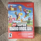 New ListingNintendo New Super Mario Bros. Wii Nintendo Wii Complete Manual (2009) E NTSC