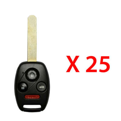 #ad #ad New Replacement for Honda Civic 4Dr Remote Head Key Fob 4B N5F S0084A 25 Pack $212.62