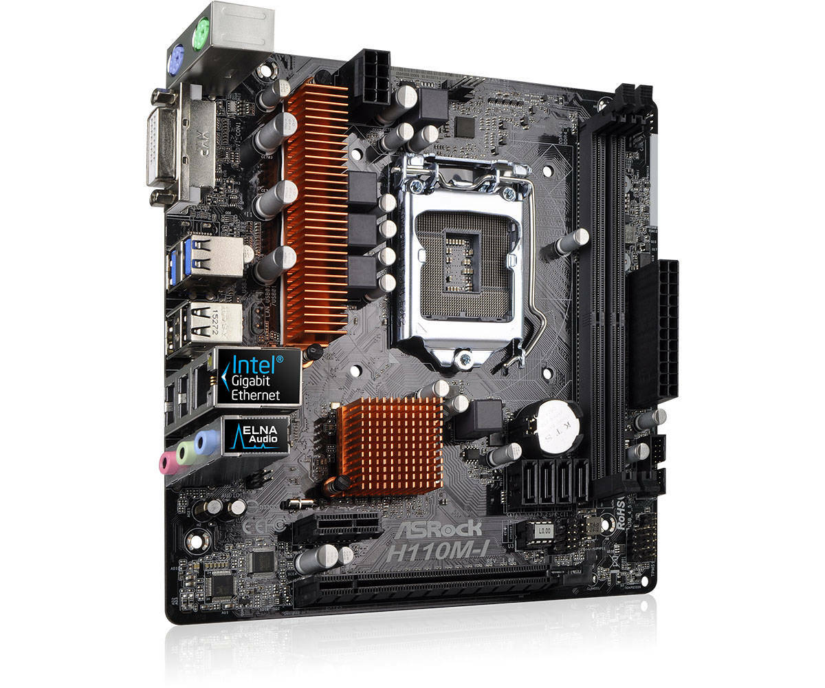 FOR ASRock H110M-I Mini Motherboard H110 Supports DDR4 32G