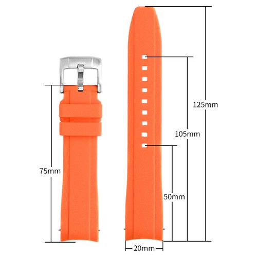 20MM Watch Strap For Omega X Swatch Mission To The Super Blue Moon Phase - Zdjęcie 4 z 36