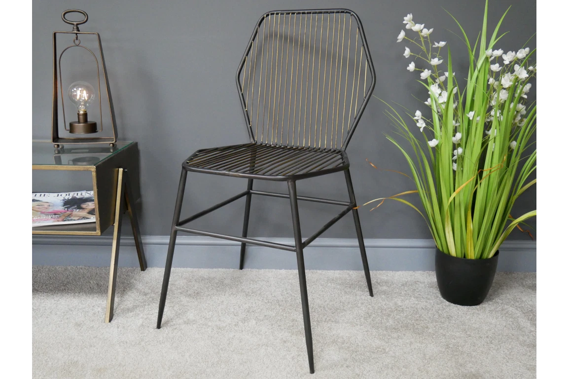 Single black 2024 dining chair