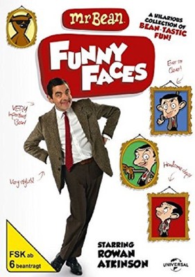 MR.BEAN-FUNNY FACES  DVD NEU 
