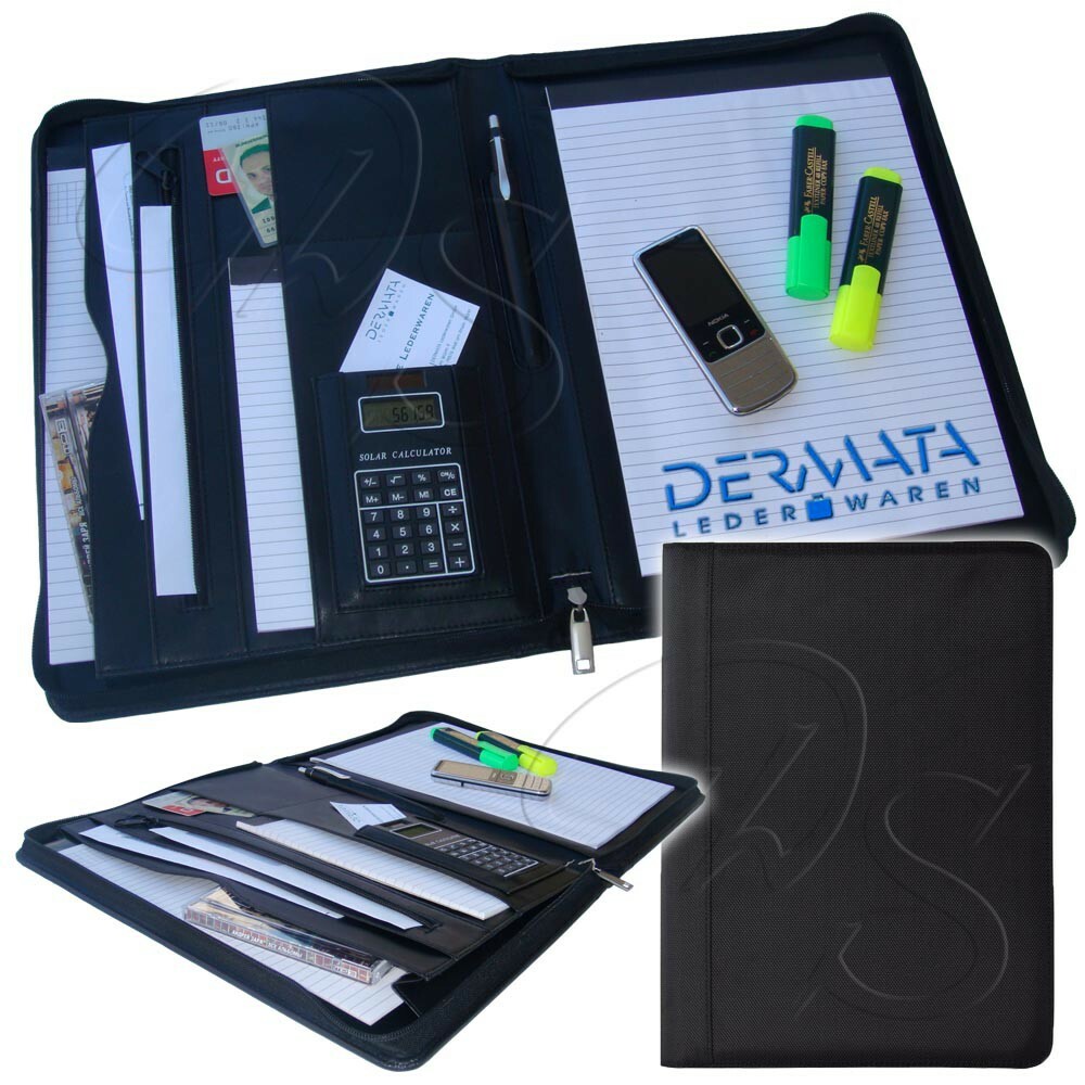 Basics - Cartella Con Chiusura A Cerniera E Organizer Per Documenti - Foto 2