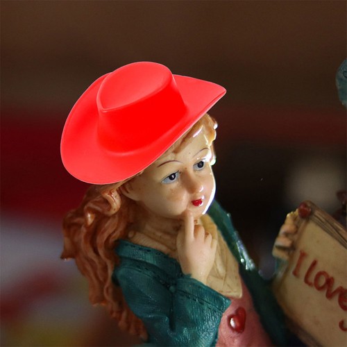 20 Pezzi Mini Cappello Giocattoli Casa delle Bambole Cappelli per Artigianato Miniatura - Foto 10 di 12