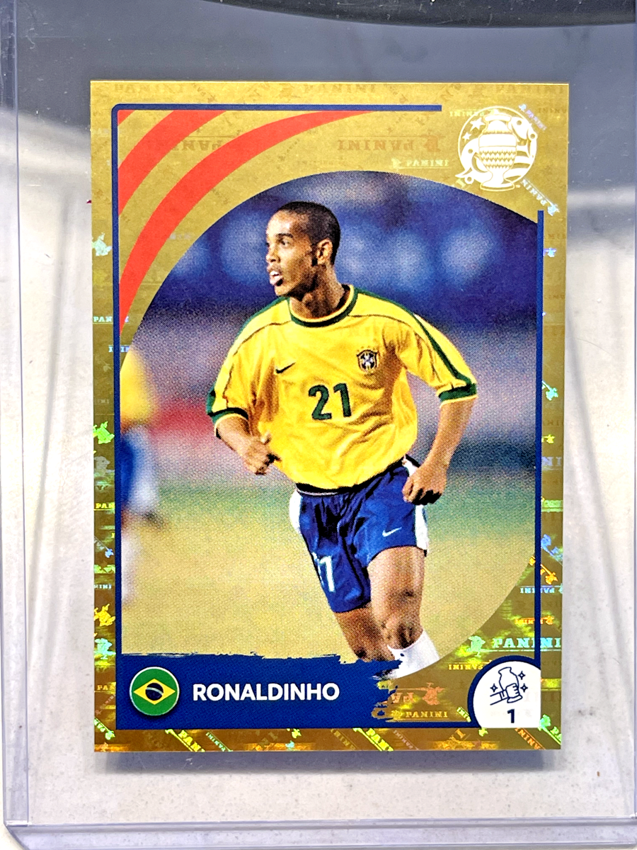 Ronaldinho Gold Foil #LEG9 Legends 2024 Panini Copa America