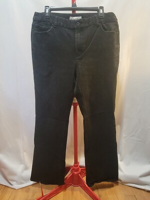 Chicos Platinum Black Plus Size Reg