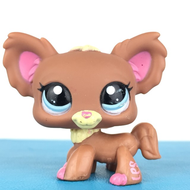 Authentic Littlest Pet Shop 1623 Dog Chihuahua / Original Hasbro LPS