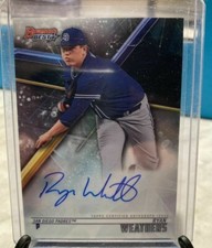 Ryan Weathers 2018 Bowmans Best Prospect Autograph Auto RC Rookie SD Padres 