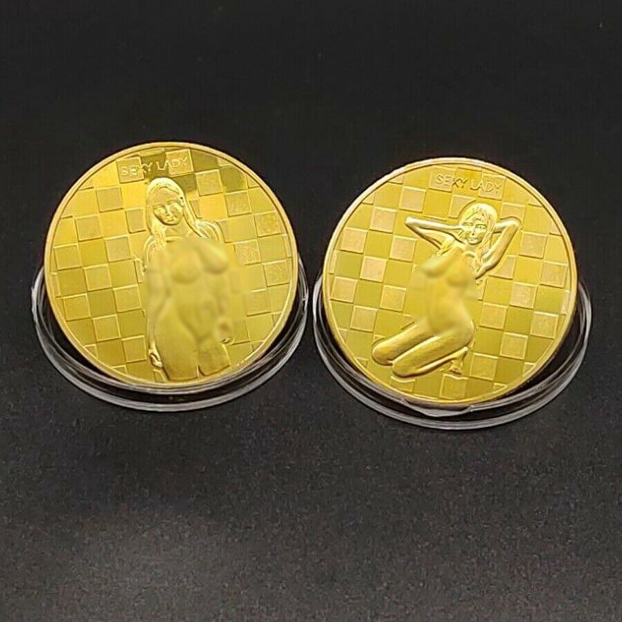 10pc Heads I get Tail Tails I get Head Challenge Coins Lucky Gifts Gold Plate | eBay