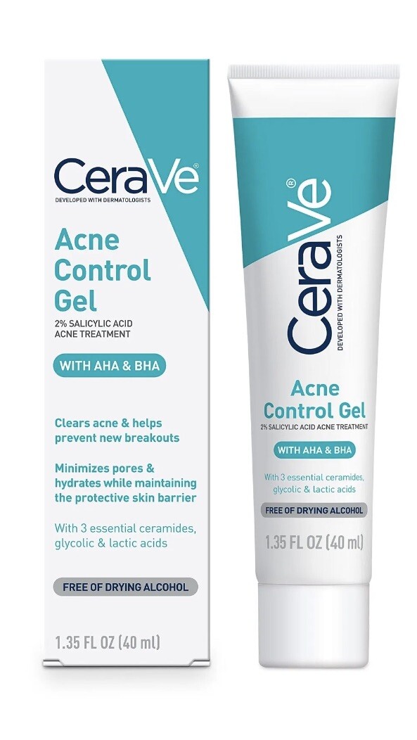 12ct wholesale bulk cerave Acne Control Gel with AHA & BHA 1.35 oz ...