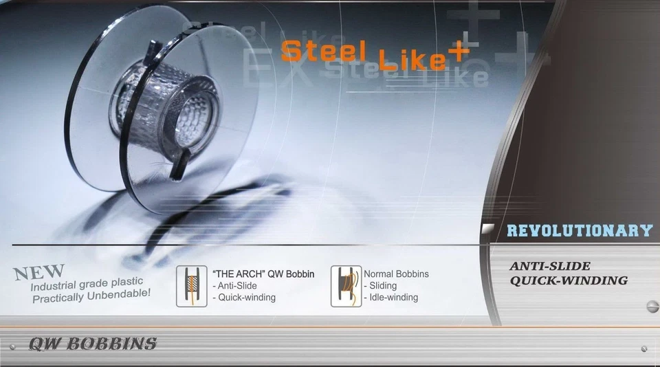 Sewing Bobbins Juki TL 2010Q, DDL227,DDL555,DDL5550 "Steel Metal Like Plastic " - Image 2 of 2