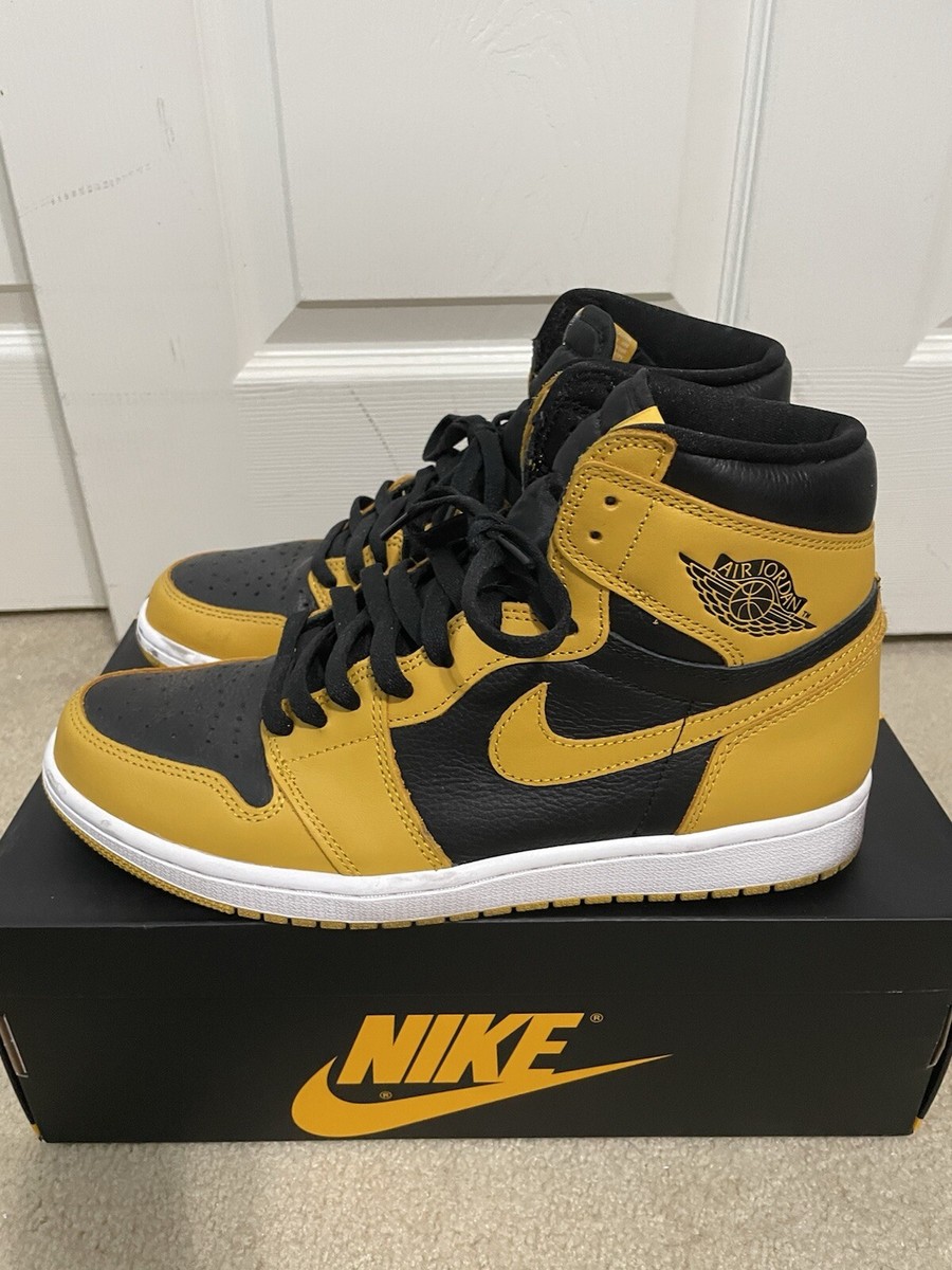 NIKE Air Jordan 1 Retro High OG “Pollen Nike Air Jordan 1 Retro High OG Pollen Black Men's 555088