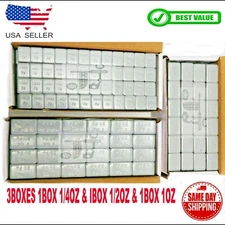 3 box 1/4,1/2,1 OZ GREY WHEEL WEIGHTS STICK-ON ADHESIVE TAPE 27 LBS LEAD-FREE