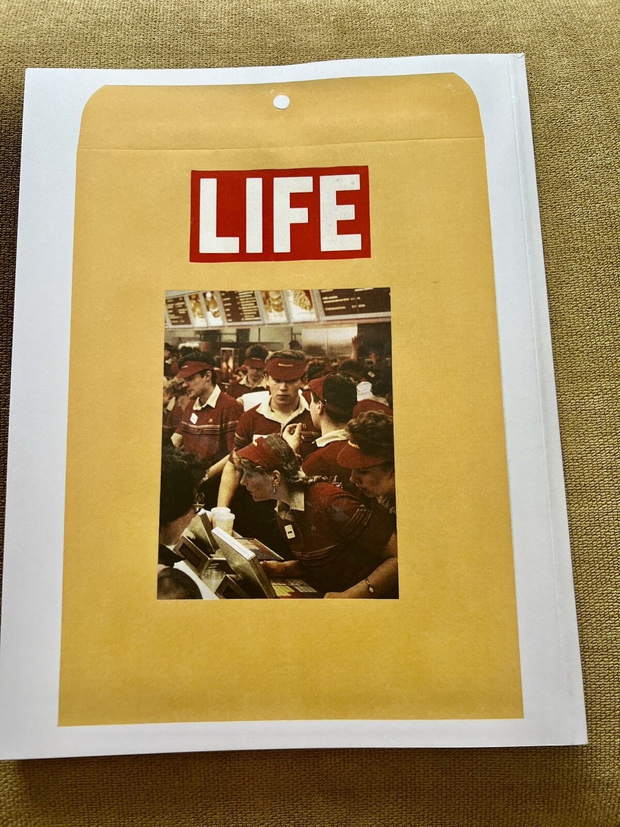 Sage Vaughn Life Artist Book Zine Signed Art Collage