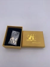 SENFAI Zipper Puller Letter M