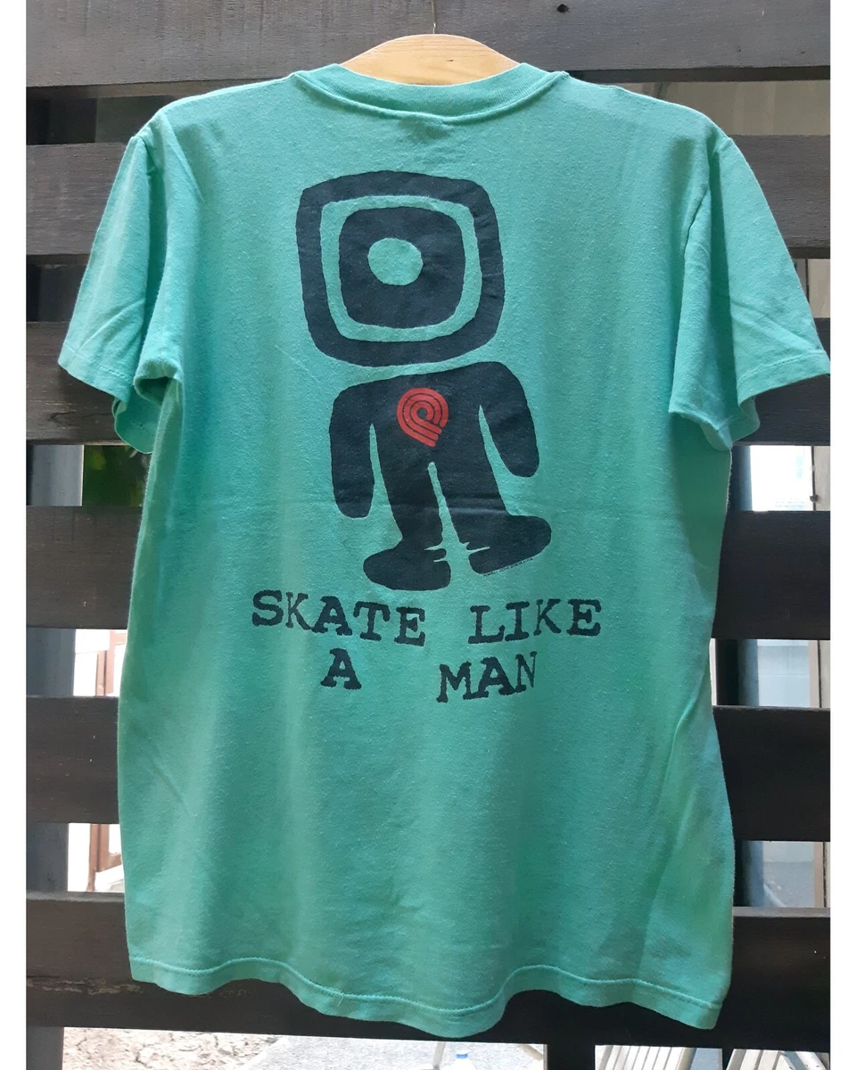 Vintage 80's Powell Peralta Skate Like a Man T-Shirt