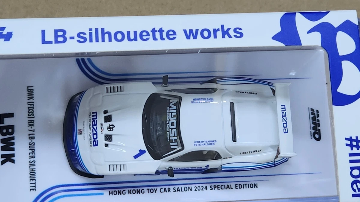 1:64 Inno64 Mazda RX-7 FD3S LB-Super Silhouette LBWK Hong 1:64 Inno64 Mazda RX-7 FD3S LB-Super Silhouette LBWK Hong