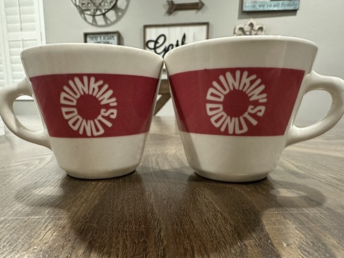 HOMER LAUGHLIN DUNKIN DOUNUTS LOGO MUGS - Picture 5 of 5