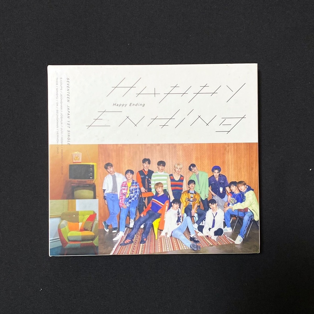 SEVENTEEN Japan 1st single Happy ending A ver. + Joshua Photocard