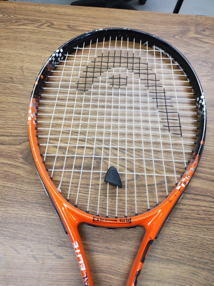 Head Ti Radical Elite Tennis Racquet Titanium Orange Black White 4