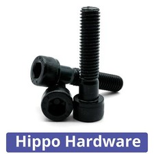 M6 M8 M10 Black Socket Cap Screws Self Colour 12.9 High Tensile Allen Bolt
