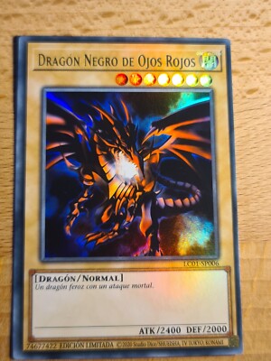 Red-Eyes Black Dragon (V.1 - Ultra Rare) YUGIOH LC01 SPANISH LIMIT EDI MINT E077