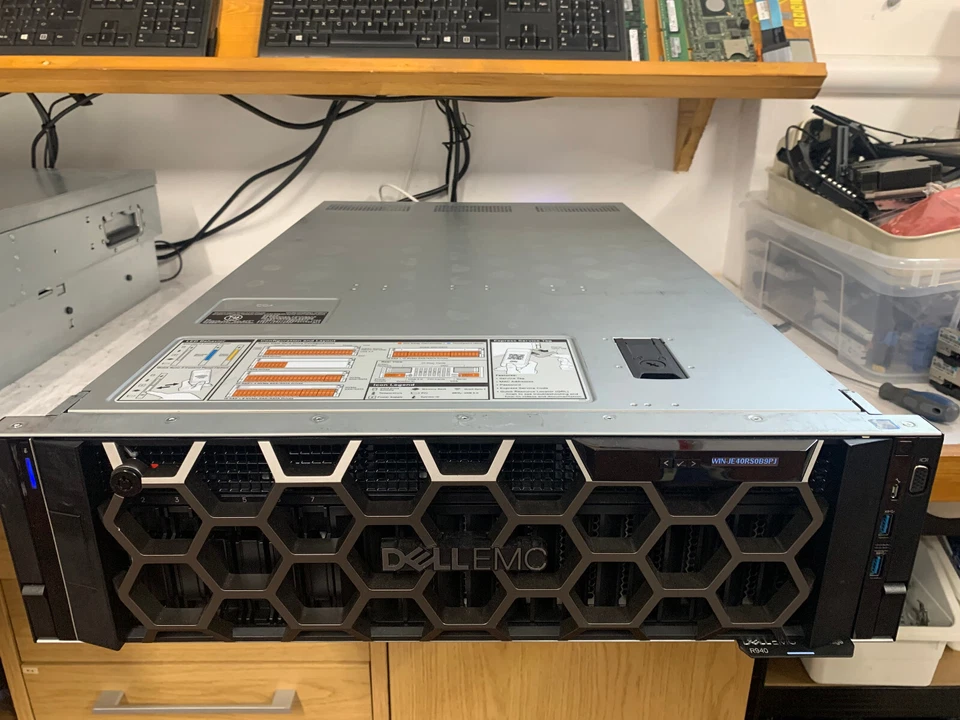 Dell PowerEdge R940 Quad 20-Core Gold **80 Cores / 160 Threads 2x 3.+SSD Proxmox - Image 2 of 4