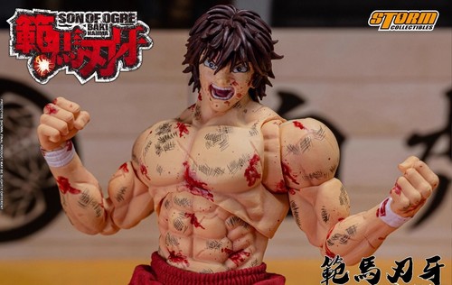 Storm Toys 1/12 STAPF01 Hanma Baki War damage Ver. Action Figure Hong Kong New - Picture 6 of 9