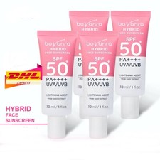 4x Bovanra HYBRID Face Sunscreen SPF 50 PA   pudding texture light protect