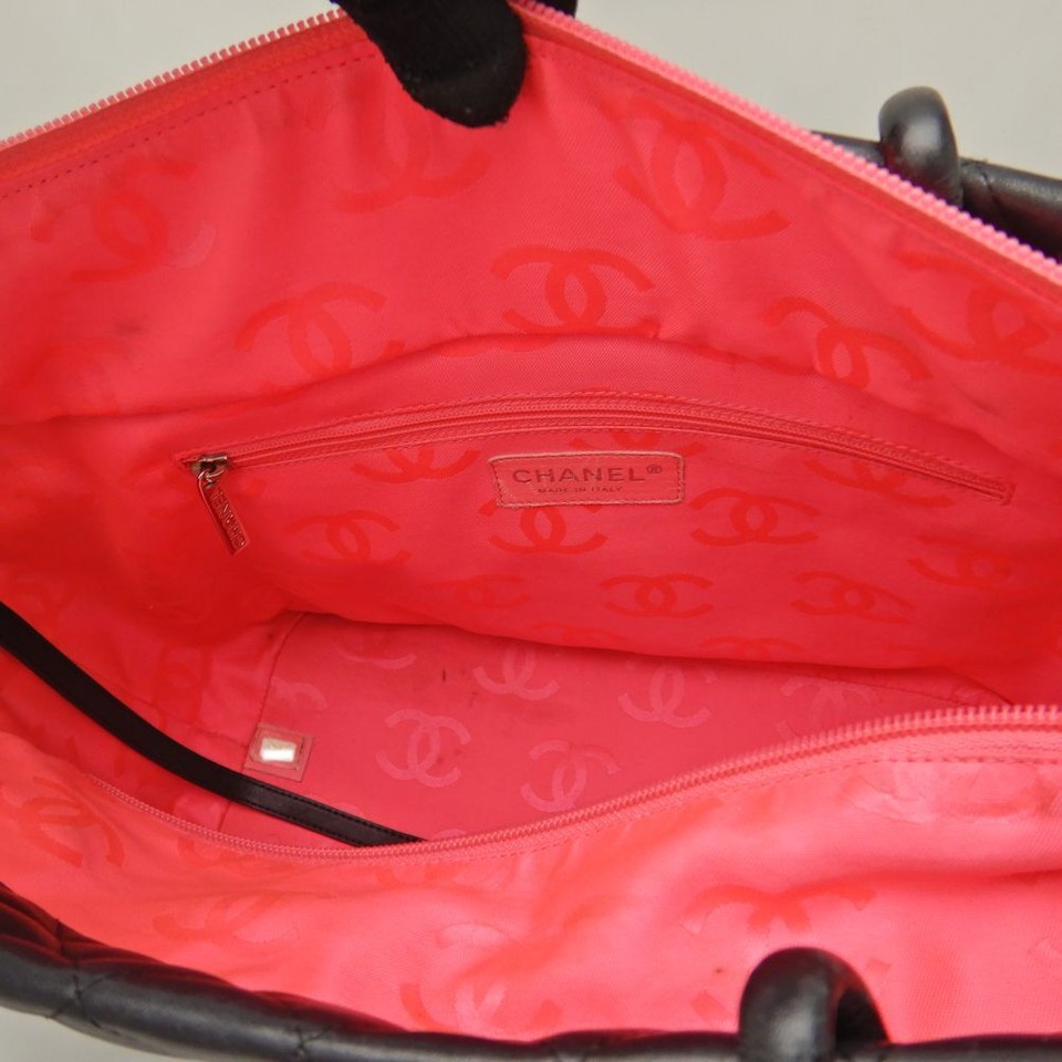 Chanel Tote A25169 Bag Cambon Calf Black/251782 Used eBay