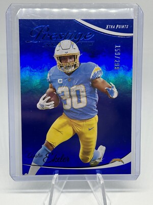 2023 Prestige Xtra Points Blue #161 Austin Ekeler  /299 LA Chargers