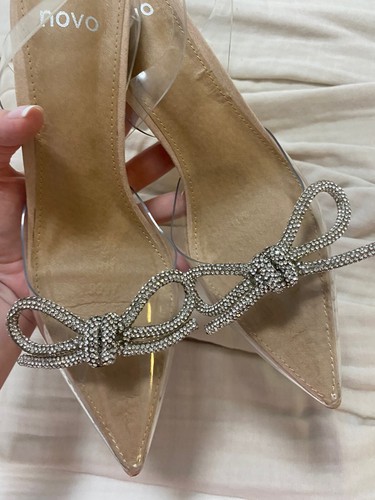 Novo Clear Heels - Size 6 - Picture 4 of 4