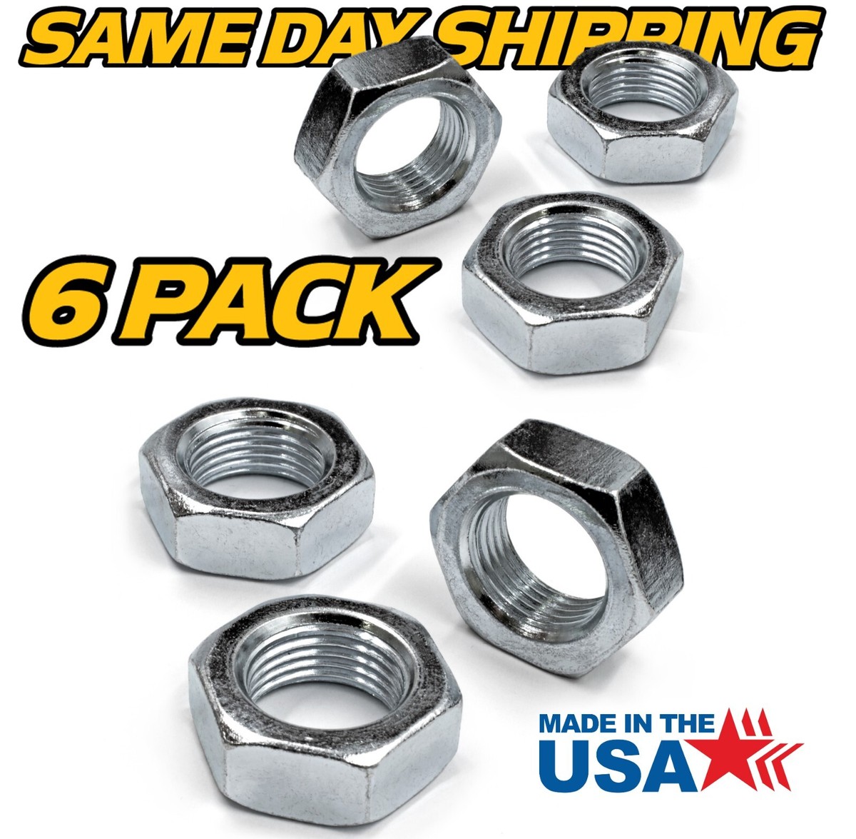 じゃむ 6 Pk) Retainer Jam Nut 3/4-16 fits Toro 3220-7 Wheelhorse