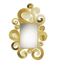 ARTI E MESTIERI specchio da parete TEMPLE GRANDE in metallo verniciato