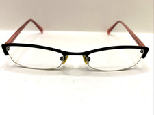 Marchon Eyeglasses M720 007 Pink Designer Frames Only Black 45-20-140
