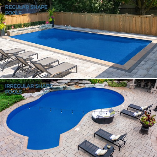Groverdi Pool Cover 500 Micron Swimming Pool Cover Solar Blanket 9.5M x 5M - Picture 6 of 9