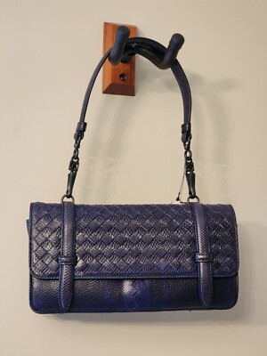 $3500 Brand New 100% Auth Bottega Veneta Intrecciato Leather Women Shoulder Bag