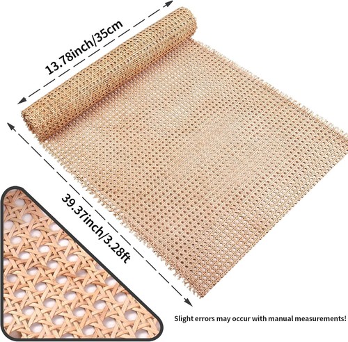 14 Zoll Breite Rohr Gurtband 3,3 Fuß, Natürliches Rattan Gurtband für Caning Projekte, W... - Bild 9 von 9