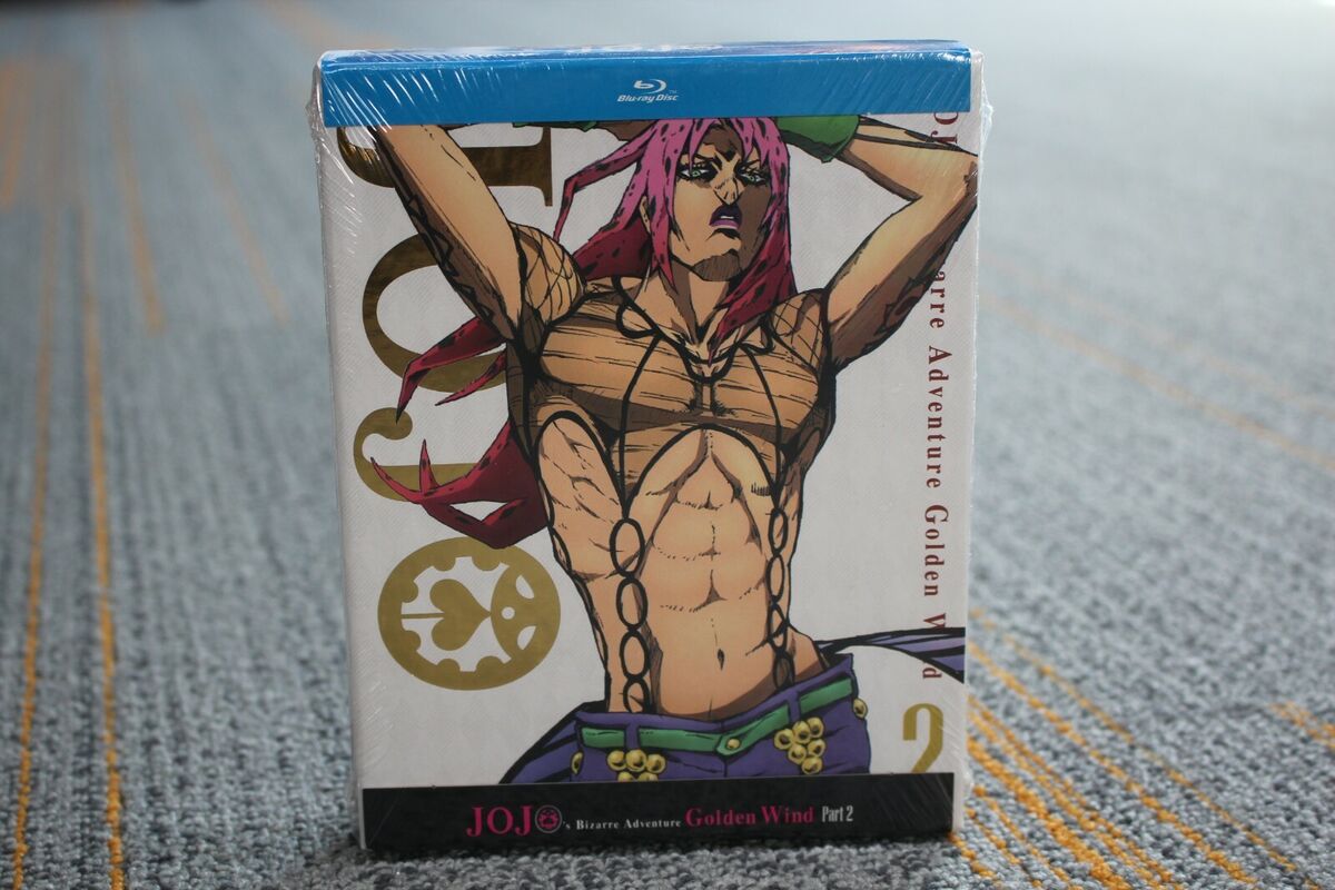 JoJos Bizarre Adventure Golden Wind Set 2 Blu-ray