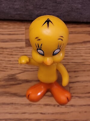 Vintage Tweety Bird Figure Loony Tunes Hong Kong Dakin & Co