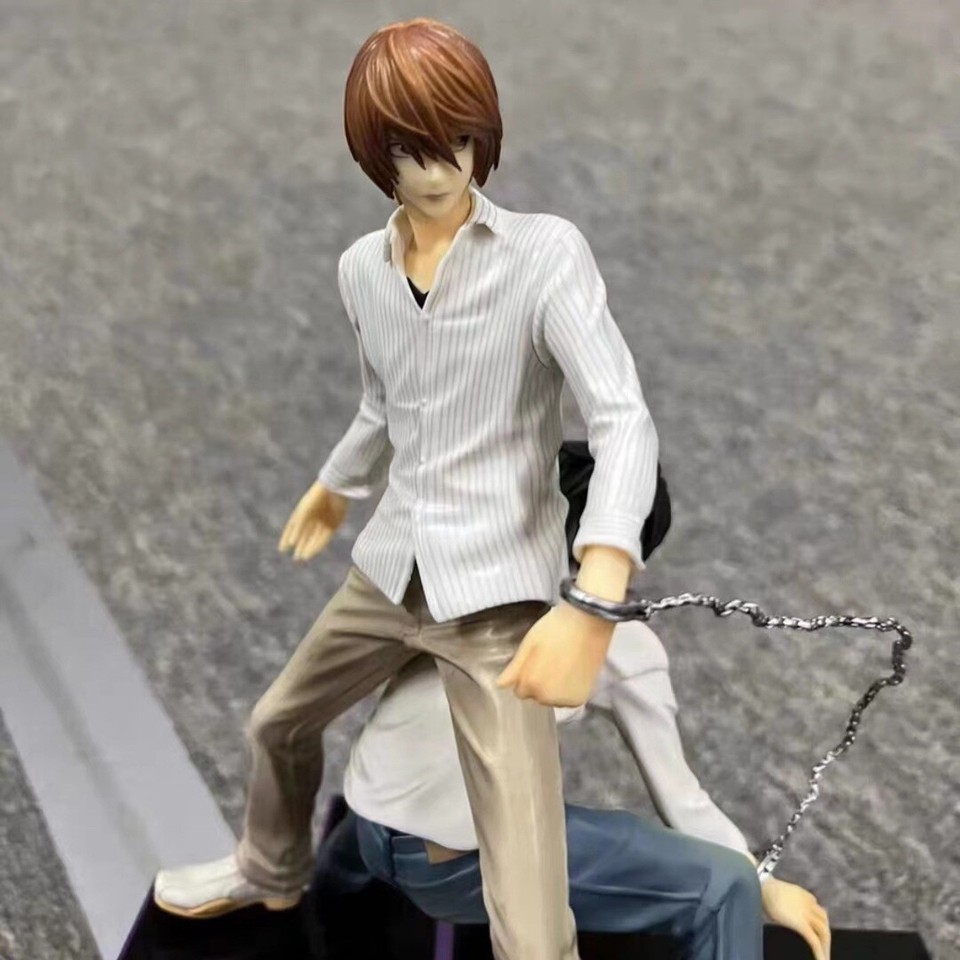 Anime Death Note Figur – Light Yagami & L, 10 Cm, PVC, Handbemalt