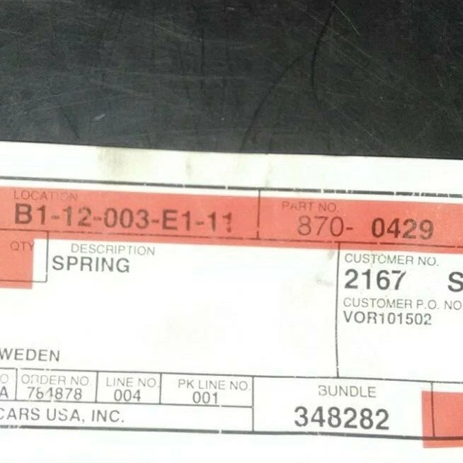 NUEVO Muelle de retención SAAB genuino 8700429 Foto 3 de 3
