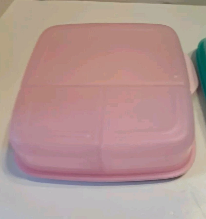 Set Of 3 Tupperware ECO Lunch It Container 3-Sectioned Meal Prep BPA Free - Image 3 of 4