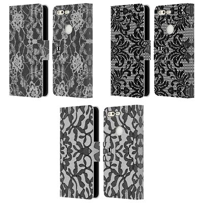 HEAD CASE DESIGNS SCHWARZER SPITZE BRIEFTASCHE HÜLLE HUELLE FÜR GOOGLE HANDYS