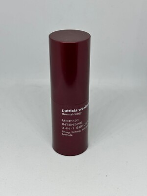 Patricia Wexler M.D. Intensive 3-in-1 Serum MMPi 20 New w/o Box Mini 0.5 OZ RARE